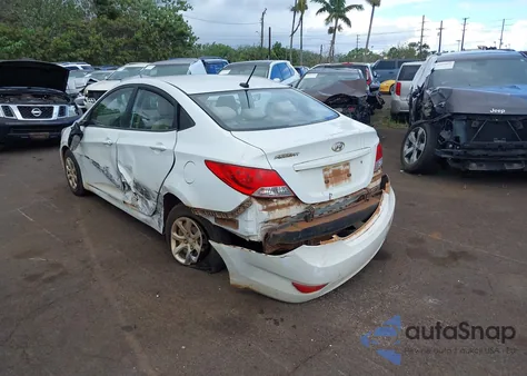 2014 Hyundai Accent Gls z USA, uszkodzony, nr VIN KMHCT4AE8EU633587